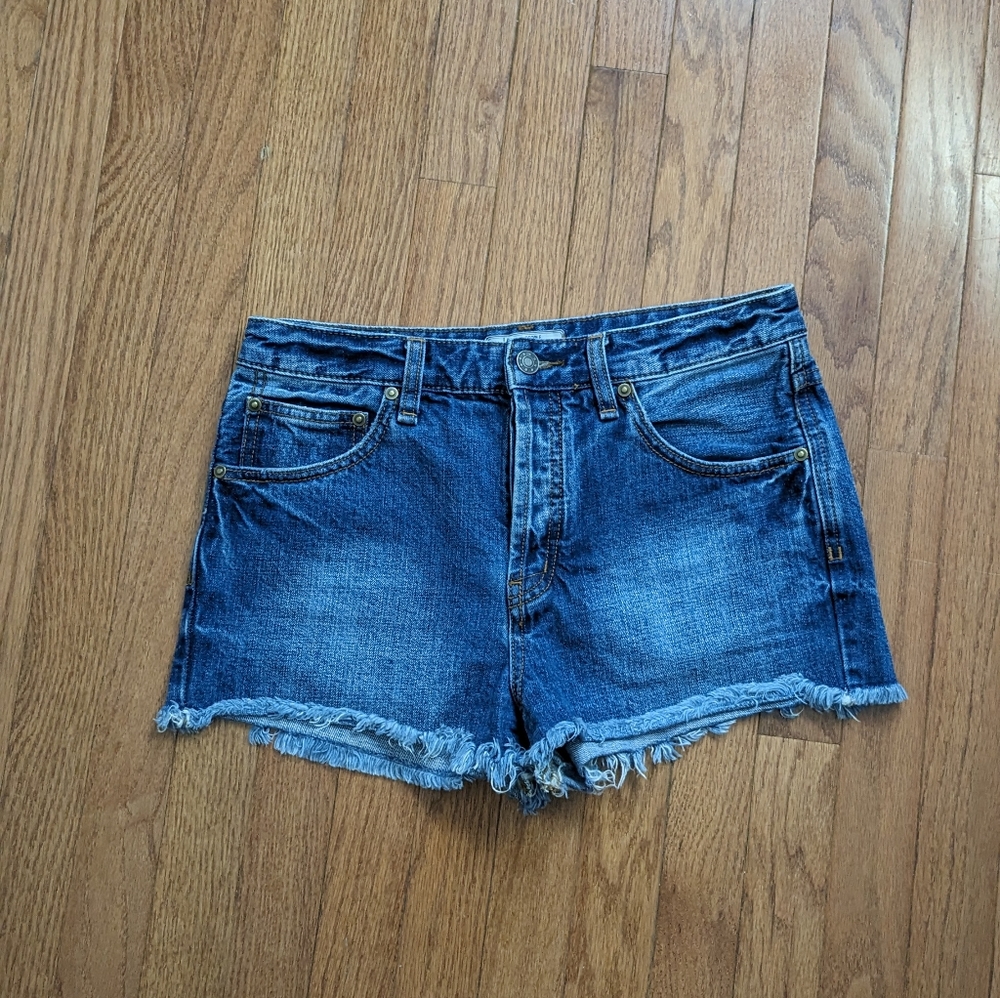 Free people jean shorts size 28